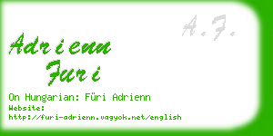 adrienn furi business card