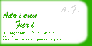 adrienn furi business card